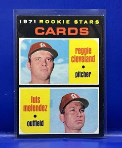 1971 Topps #216 Rookie Stars Reggie Cleveland Luis Melendez St. Louis Cardinals - Picture 1 of 2