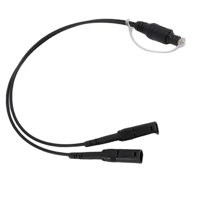 Optical Audio Cable 1 In 2 Out Male To Female SPDIF Fiber Optic Splitter - Image 1 of 4