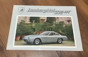 Lamborghini 350 GT sales brochure catalogue - Picture 1 of 3