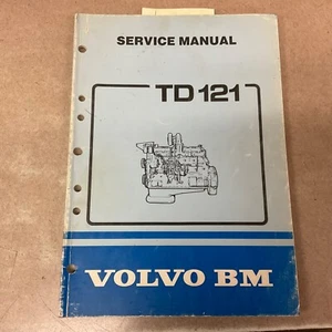 Volvo TD121 DIESEL ENGINE SERVICE SHOP REPAIR MANUAL GUIDE BOOK PART #2116696468 - Picture 1 of 5