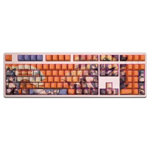Yukong Honkai Star Rail PBT Transparent Keycap Set Key Cap for Cherry MX 108 Key - Picture 1 of 7