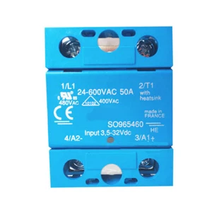 Relé de estado sólido SO965460 3,5-32VDC 50A/24-600VAC para Celduc Okpac - Imagen 1 de 4