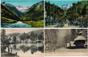 4 postales de principios del siglo XX Carte Postale Luchon, Bagneres-de-Luchon, Francia - Imagen 1 de 2