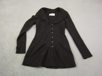 Suéter Anthropologie Liefsdottir Mujer XS Extra Pequeño Negro Marrón Lana Foto 1 de 4