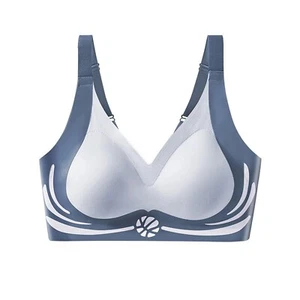 Women's Seamless Push Up Sag Underwire Bra Comfortable Close Breast Sports Bra - Picture 1 of 31