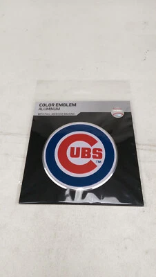 Nueva calcomanía emblema color aluminio SUV para auto camión de los Chicago Cubs MLB Foto 1 de 4