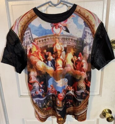 Camiseta Hudson Escena Romana Cremallera Manga Corta Hombre Talla Grande!!! Foto 1 de 3