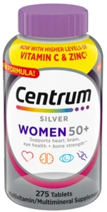 Centrum Silver Multivitaminico Donna 50+, 275 Compresse, dagli USA, Scad. 2027, Fast Shi - Foto 1 di 3