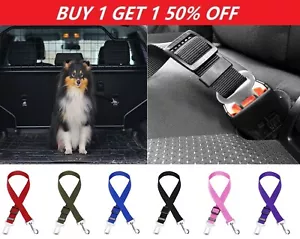 More details for universal dog pet seat belt safety restraint harness lead 6 colours adjustable