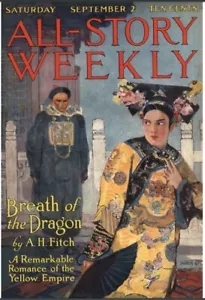 ALL-STORY WEEKLY MAGAZINE 43 Classic Issue Collection On USB Flash Drive - Picture 1 of 11
