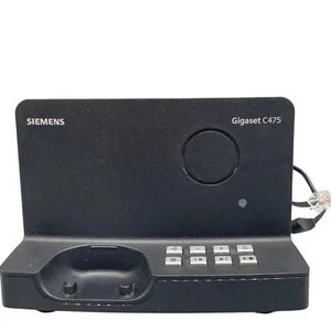 Siemens Gigaset C475 Basisstation mit Netzteil und Telefonkabel Anrufbeantworter - Bild 1 von 1
