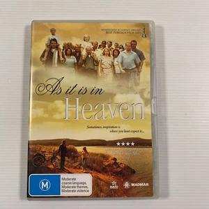 As It Is In Heaven (DVD, 2004) Swedish w subtitles Michael Nyqvist Region 4 - Picture 1 of 3
