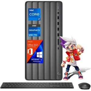 HP Envy TE01 Desktop PC,i7-14700,UpTo 64GB RAM,4TB SSD+2TB HDD+Win11Pro+OFP2021 - Picture 1 of 9