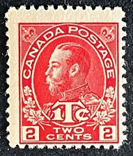 Canadian Stamp, Scott MR3 2c + 1c War Tax 1916 Adm Scott F M/NH. Beautiful gum.
