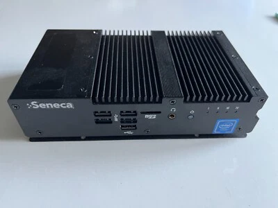 SENECA Fanless PC N3060 8GB RAM 128GB SSD Win 10 PRO - 2 HDMI - 2 Ethernets - Image 1 of 4