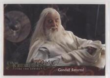 2002 Topps The Lord of the Rings The Two Towers Gandalf Returns! #72 0k3a