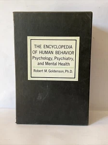 The Encyclopedia of Human Behavior Set Volume 1 & 2 By Robert M. Goldenson 1970 - Picture 1 of 5