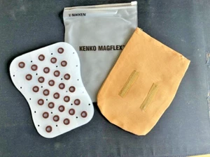 NIKKEN KENKO BACK MagFLEX (MAGNETIC PAD) WITH Custom-TAN Washable Flex Cover - Picture 1 of 3
