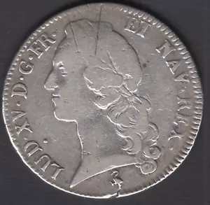 MONEDA FRANCIA LUIS XV ECU 1759 PARIS - PLATA - Foto 1 di 2