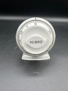 Vintage Robert Shaw Mirro Aluminium 60 Minuten Küchentimer um 1950 funktioniert - Bild 1 von 3