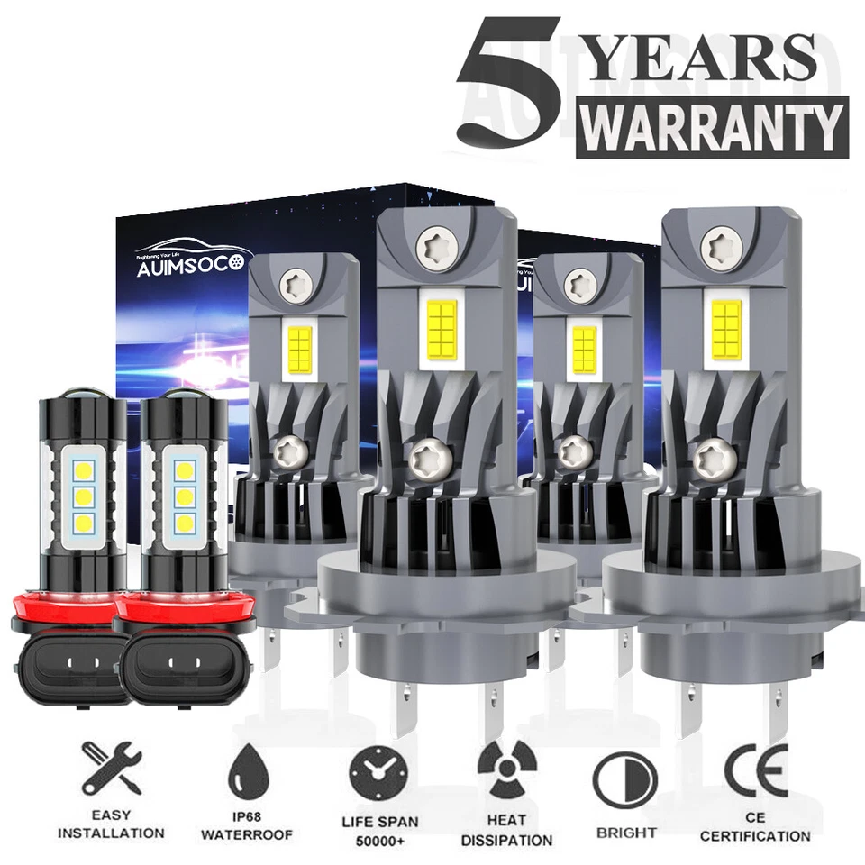 Faros antiniebla LED para Mercedes-Benz Sprinter 3500 Base Van 2010-2018 Foto 1 de 4