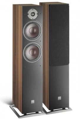 DALI OBERON 7 COPPIA DIFFUSORI DA PAVIMENTO WALNUT NUOVI GARANZIA ITALIA - Immagine 1 di 3