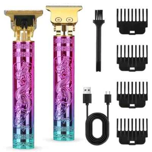 Professional Hair Clippers Trimmer Cutting Beard Cordless Barber Shaving Machine - Picture 1 of 6