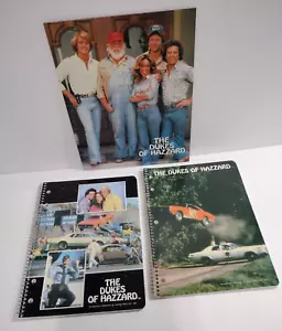 Vintage 1981 Write Right DUKES OF HAZZARD Folder + Spiral Notebooks NEW & UNUSED - Picture 1 of 14
