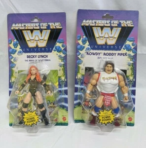 WWE Wrestling Masters of the Universe Rowdy Roddy Piper Becky Lynch WWF - Bild 1 von 2