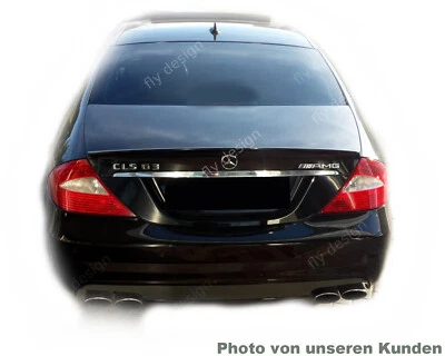 Autospoiler Apto para Mercedes Benz CLS C219, Rebordes Pintado - Imagen 1 de 4