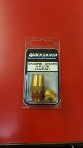 Mercruiser Engine/Cylinder Block & Exhaust Manifold Drain Valve 22-16951Q 1 - Bild 1 von 2