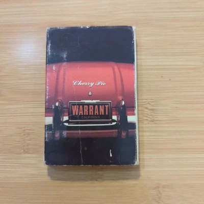 Warrant Cherry Pie CASSETTE Tape Single 1990 Columbia 38T 73510 Hair Metal  - Image 1 of 4
