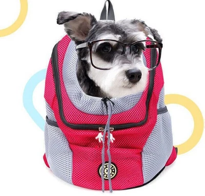 Haustier Rucksack Hunderucksack Tiertragetasche Tragetasche Hund Katze Taschen ~ - Bild 1 von 4