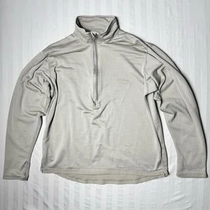 Camisa Militar Gen III Peso Medio Clima Frío Para Hombres Talla Grande Reg Waffle 1/2 Cremallera - Imagen 1 de 11