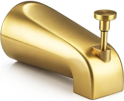 Cano Deslizable Oro Cepillo Con Llave Hexagonal Para Ducha Bano Grifo Banera Foto 1 de 4