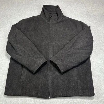 Perry Ellis Portfolio Jacket Mens Extra Large Wool-Blend Super Heavy Quilted  - Image 1 of 4