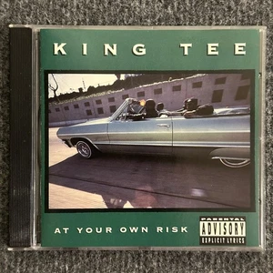 King Tee At Your Own Risk CD 1990 OG Capitol Issue Rap Hip-Hop - Picture 1 of 5