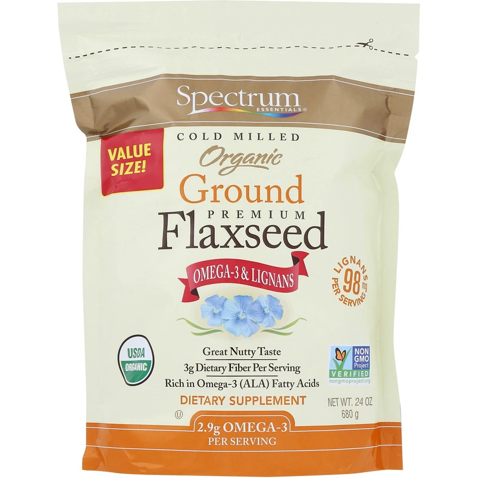 Spectrum Essential Organic Ground Premium Flaxseed 24 Oz - Image 1 of 1