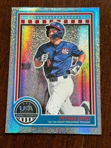 2025 Panini USA Stars & Stripes Glitter Sparkle Parallel Peyton Lopez #117 - Bild 1 von 1