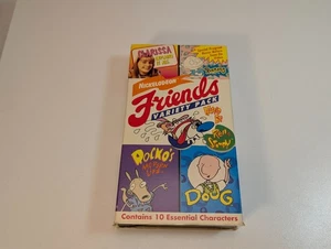 Vintage Nickelodeon Friends Variety Pack VHS, Hosted by Ren & Stimpy, 1994 - Foto 1 di 10