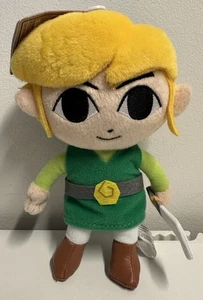 The Legend of Zelda Phantom Hourglass 8" Link Plush By San-Ei - Picture 1 of 3