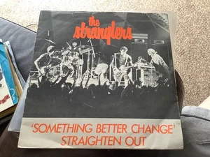 THE STRANGLERS - SOMETHING BETTER CHANGE - UK UTD ARTS 1977 BIG PUNK HIT EX - Picture 1 of 4
