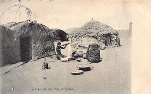 Sudan - Village on the Nile Washerwomen - Publ. M. Venieris - Picture 1 of 2
