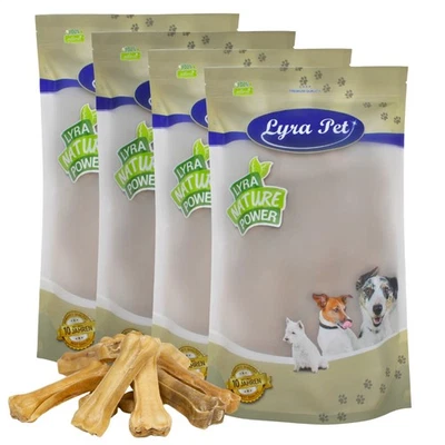 200 Kauknochen aus Rind ca. 10 cm / 38 g Kausnack für Hunde Lyra Pet®MHD 10/2025 - Bild 1 von 4