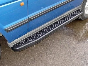 Discovery I Range Rover Classic Running Boards Rubberized OE Spec New In Box - Picture 1 of 2
