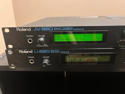 Roland JV-880 Multi Timbral Synthesizer Module Rack Synth Tested Working Great - Image 1 of 4