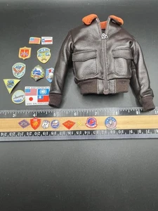 DID Chaqueta y Parches Marina de los Estados Unidos Naval Aviador Teniente Pete 1/6 FIGURA DE ACCIÓN JUGUETE - Imagen 1 de 9
