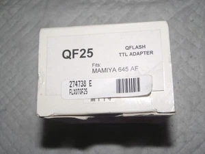 QUANTUM MODULE QF25, QFLASH TTL ADAPTER FOR MAMIYA 645AF, NEW IN BOX - Picture 1 of 3