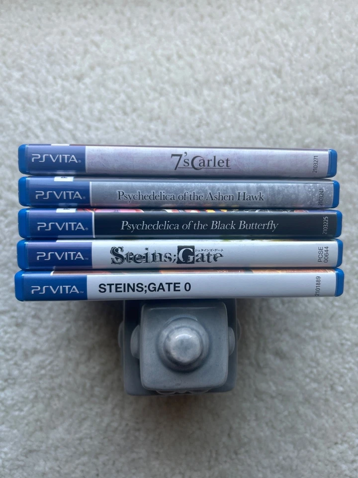 5 Visual Novel PlayStation PS Vita Games Lot Please READ -tested- - Image 1 of 1