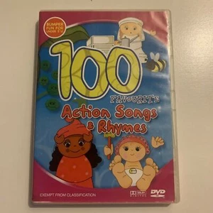 100 Favourites Action Songs & Rhymes (DVD, 2007) All Regions - Picture 1 of 3